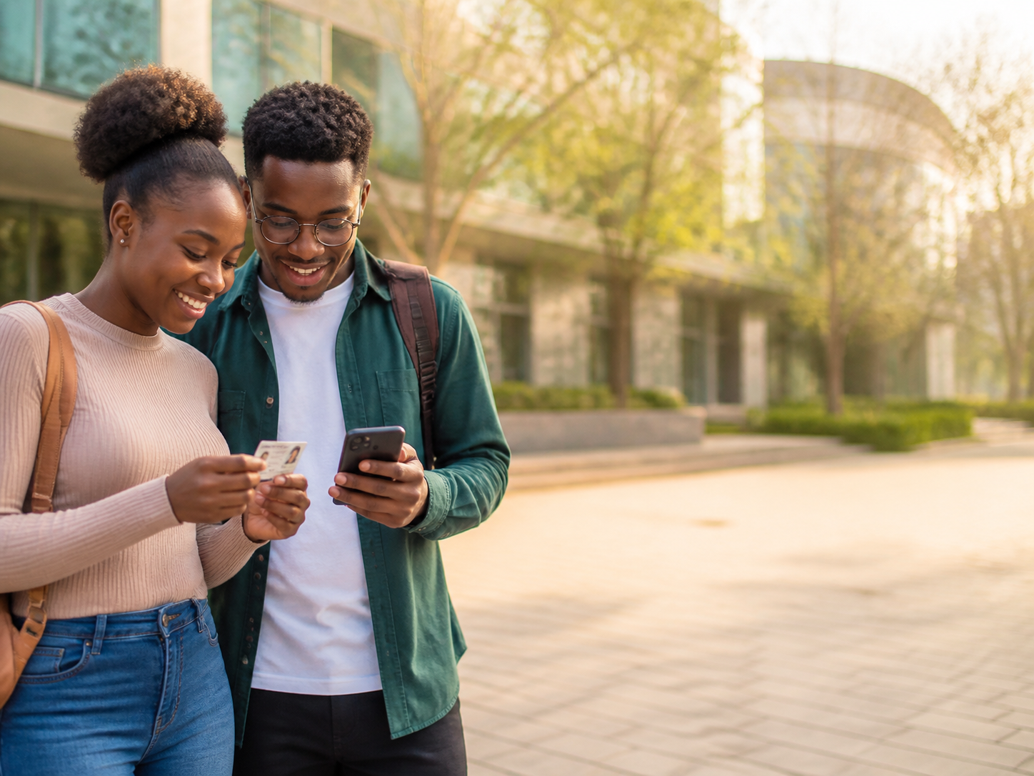 College students using AriaLearn services